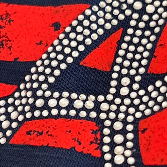 Atlanta Braves rhinestone racerback top, S - Picture 5 of 6